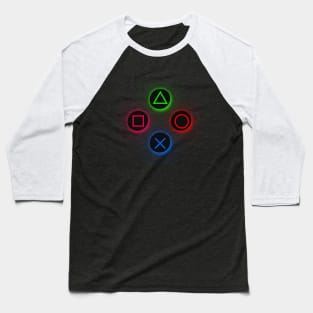 Game On! PS4 Controller Buttons Baseball T-Shirt